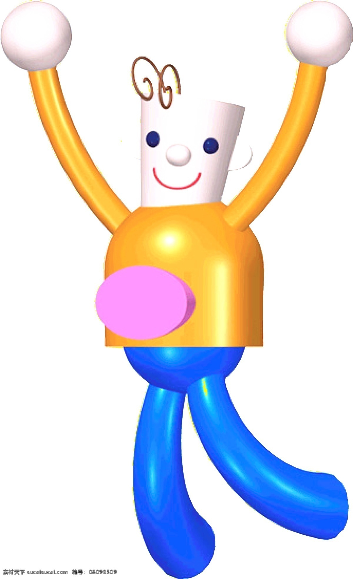 3d 卡通 人物