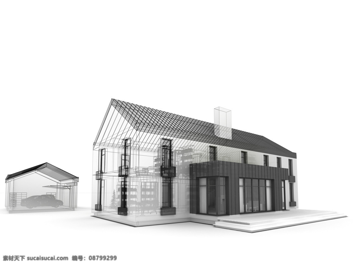 建筑设计 草图 建筑草图 建筑模型 建筑设计图稿 建筑设计图纸 环境家居