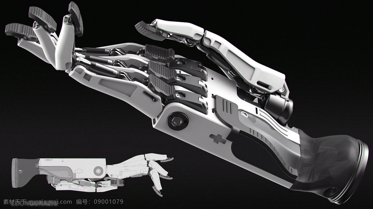 概念 模型 肢体 手臂 产品 机械 模块 手