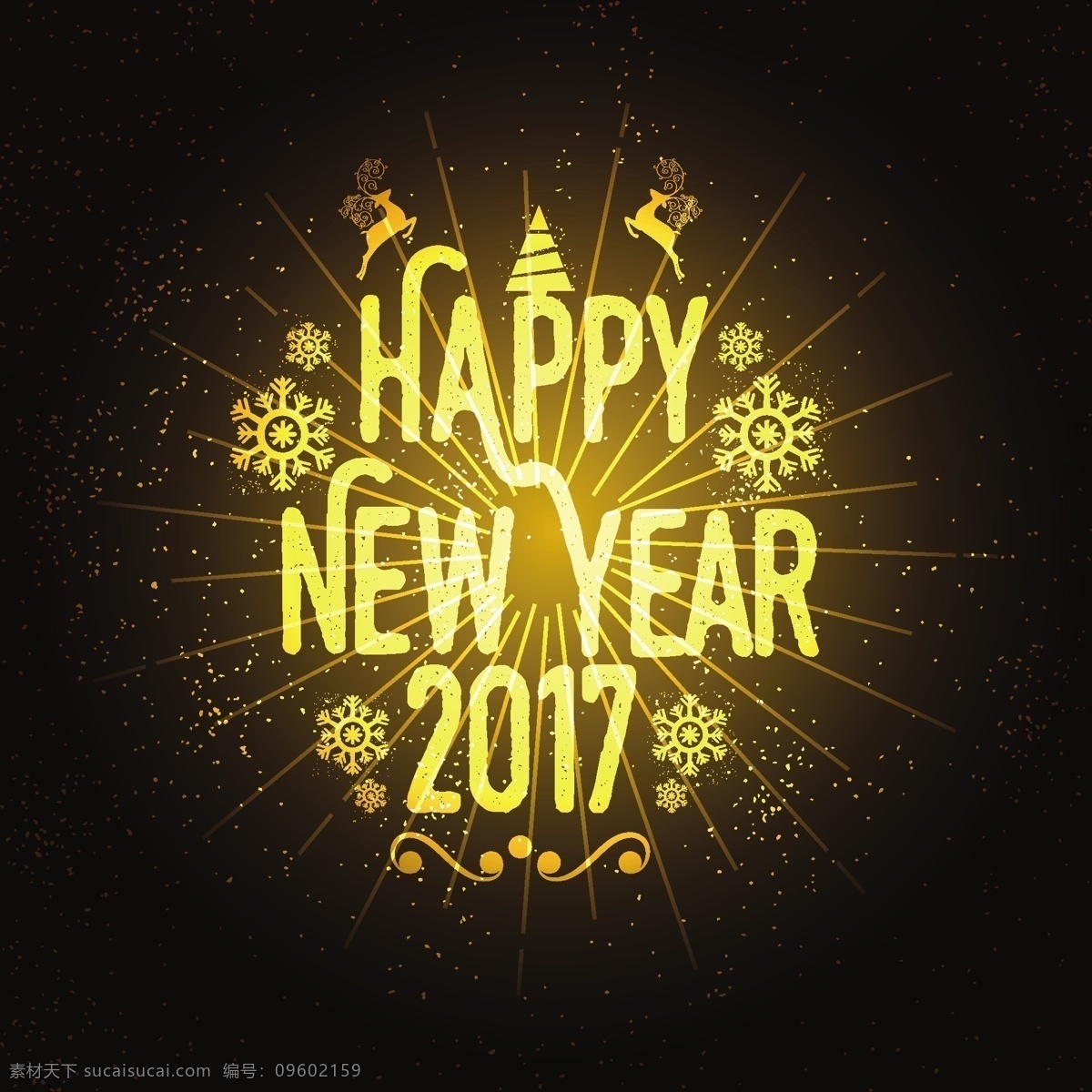 金色 背景 雪花 新年 背景新年快乐 黄金 2017 派对 线条 庆祝 快乐 节日 活动 快乐假日 金色背景 装饰 新 十二月