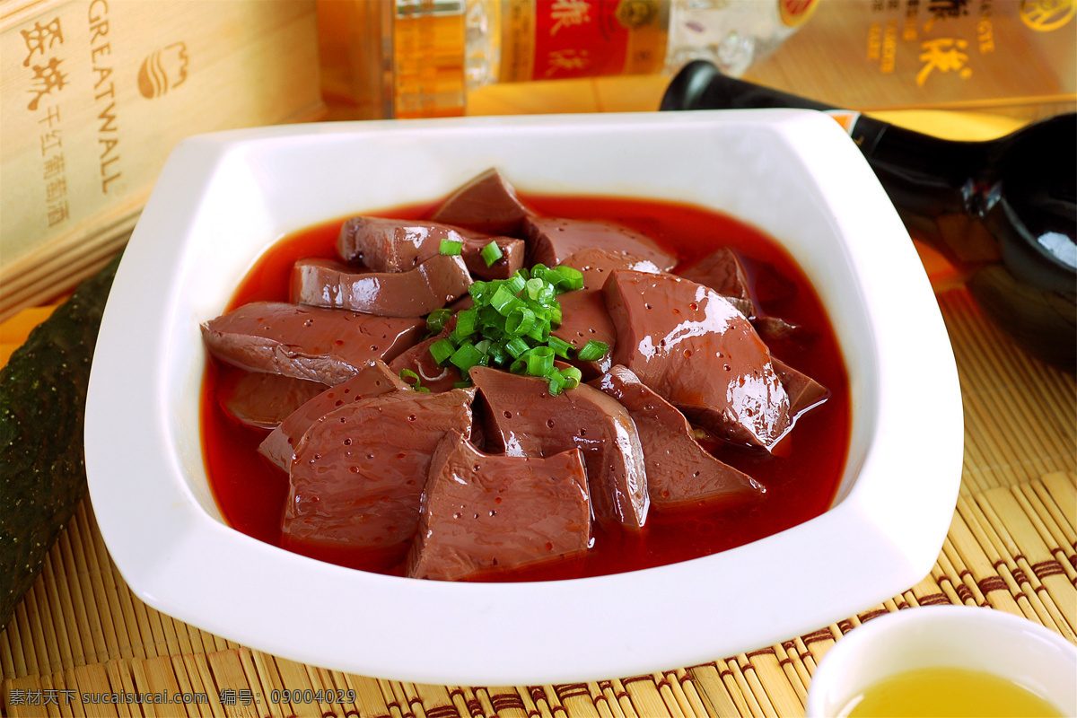 红汤鸭血 美食 传统美食 餐饮美食 高清菜谱用图