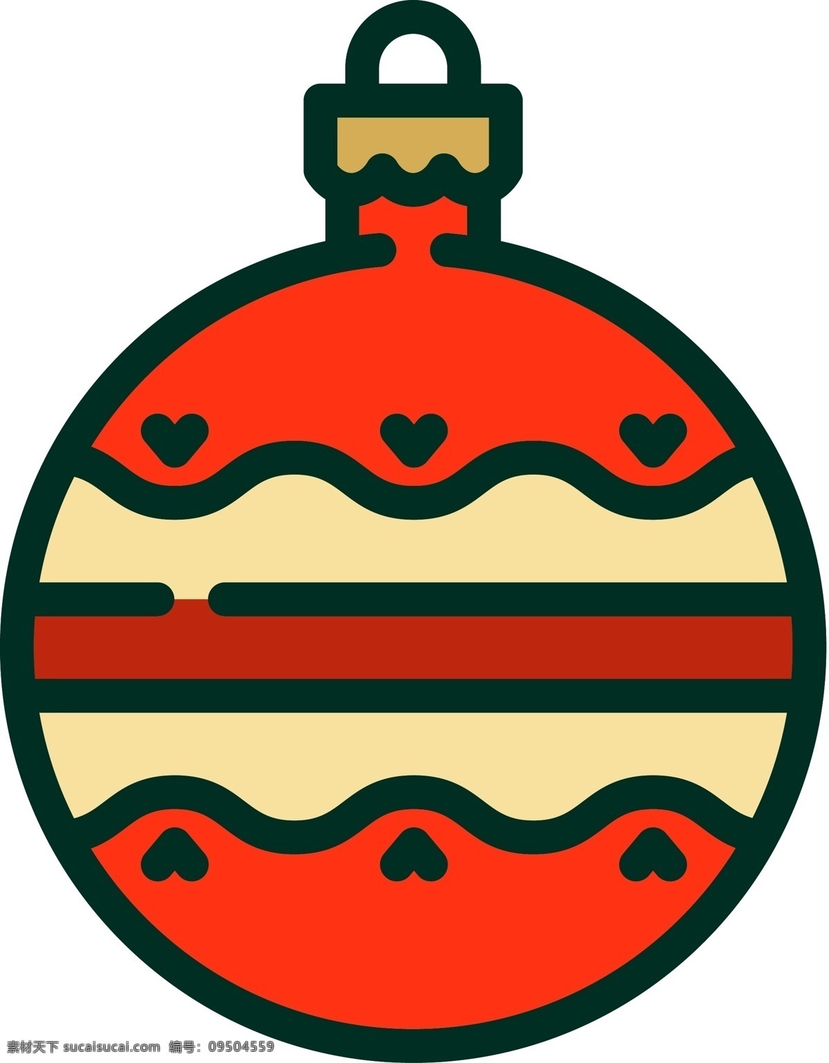 圣诞 灯饰 icon 图标 扁平 手绘 单色 多色 简约 精美 可爱 商务 圆润 立体