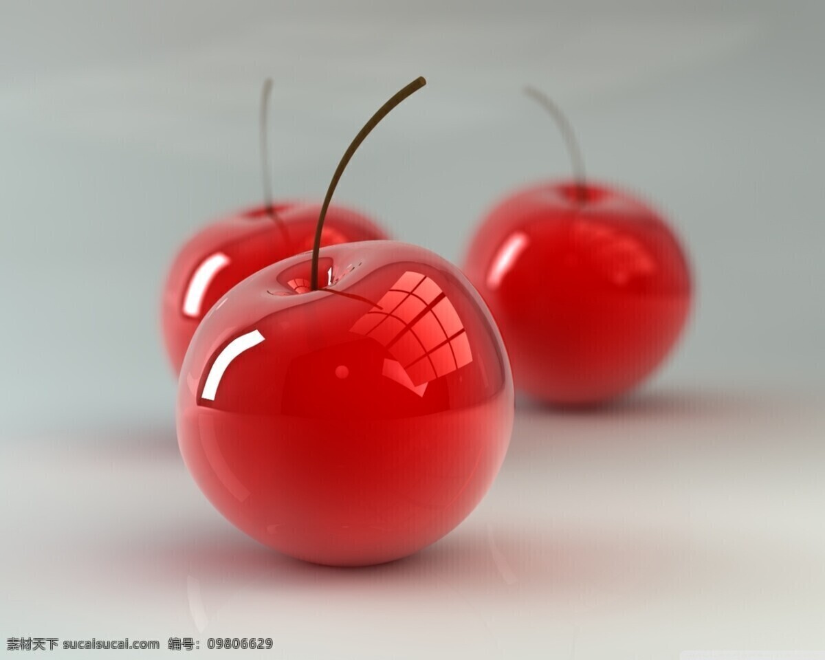 苹果 卡通 红苹果 水果 生物世界