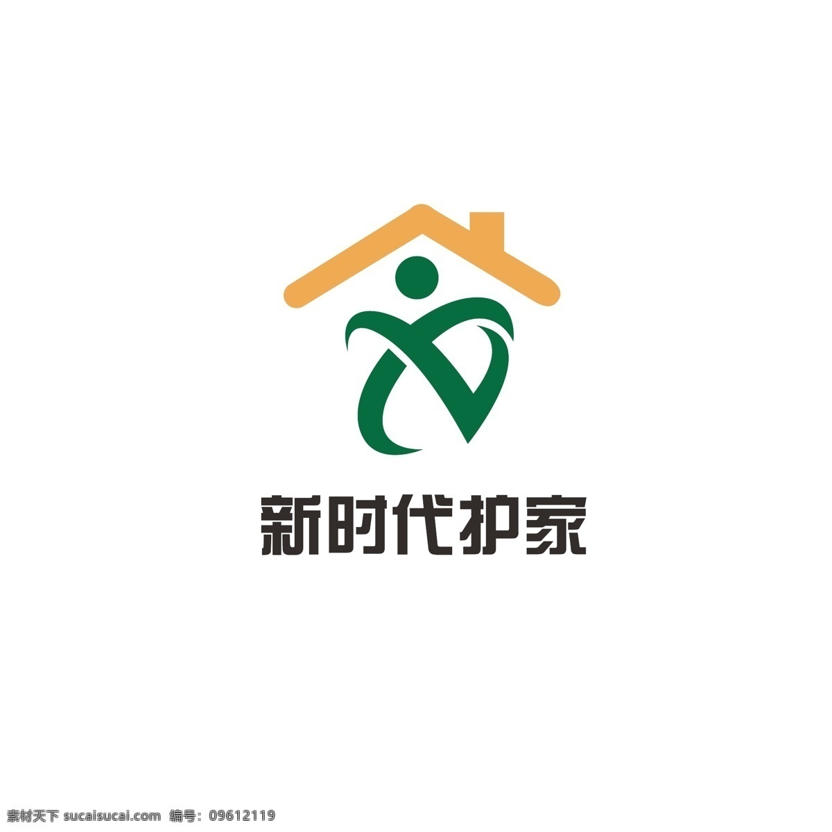 家居 行业 logo 简约 人物 房子 字母x 字母d