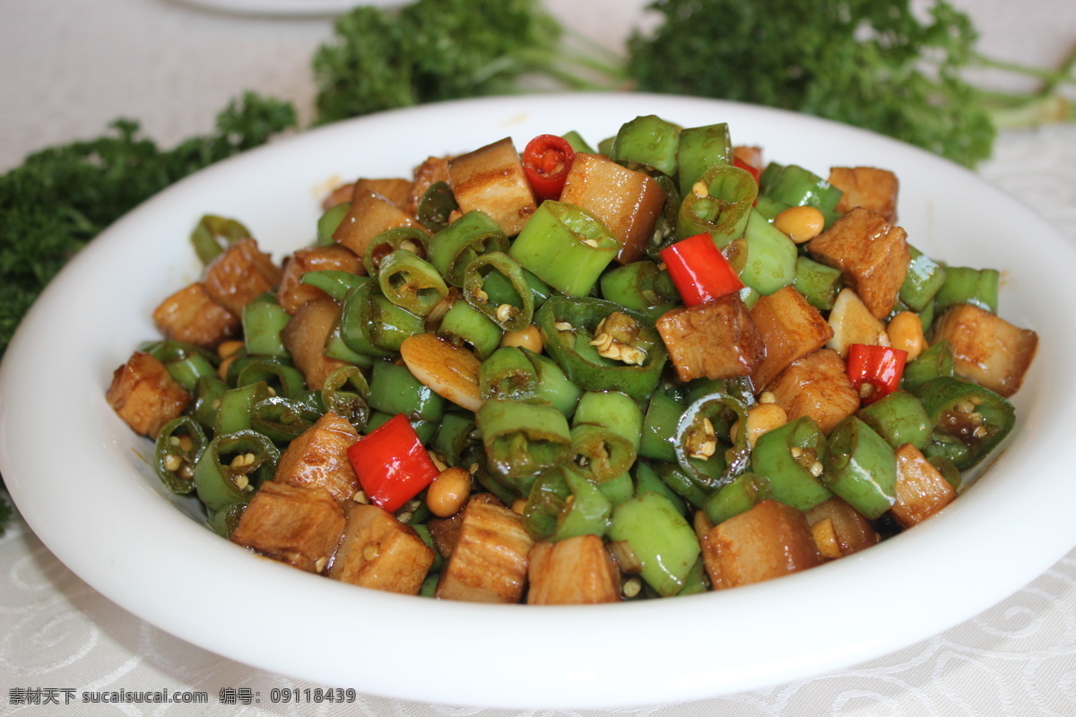 农家小炒 小炒 鸡蛋 豆角 美食 菜品 餐饮美食 传统美食