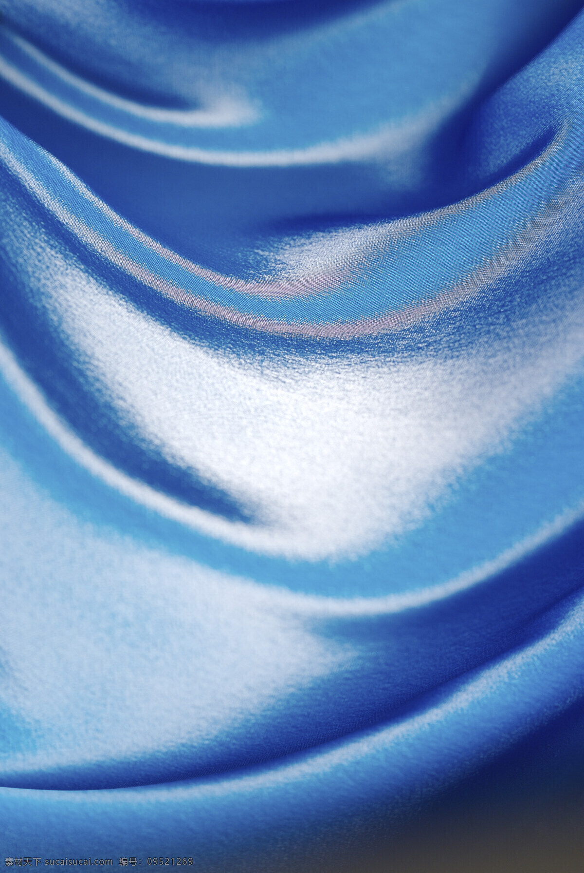 海蓝色 丝绸 质感 底纹 丝绸质感 背景图片