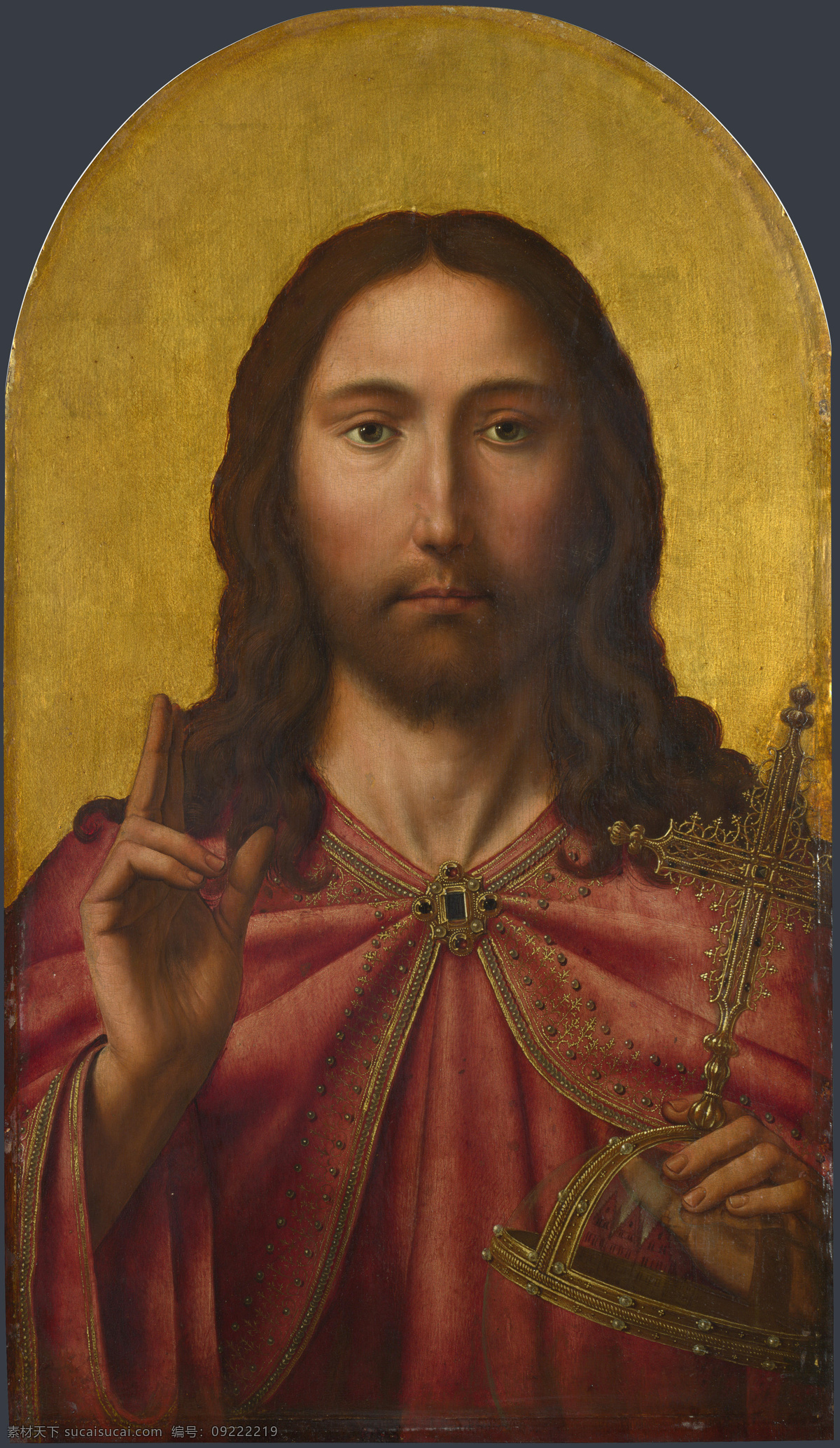 基督 耶稣 肖像画 世界名画 油画 西方油画 西方文化 绘画艺术 基督教 宗教绘画 上帝 书画文字 文化艺术