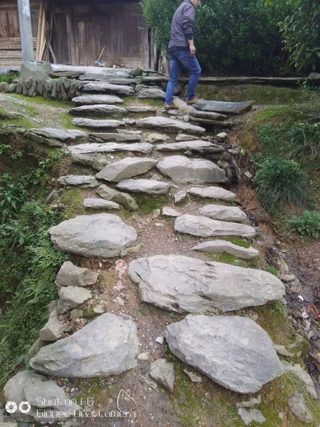 石路 石子路 乡村路 路 石头路 石子 自然景观 田园风光