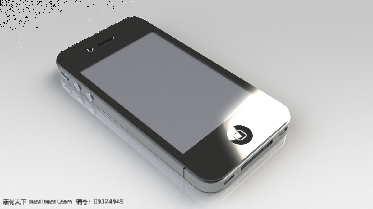 iphone 4s 电池 苹果 手机 智能 智能手机 3d模型素材 其他3d模型