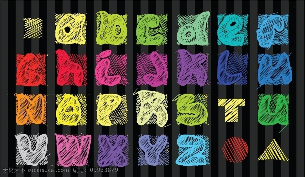 蜡笔字体 蜡笔 字体 英文字体 字体下载 源文件 ttf