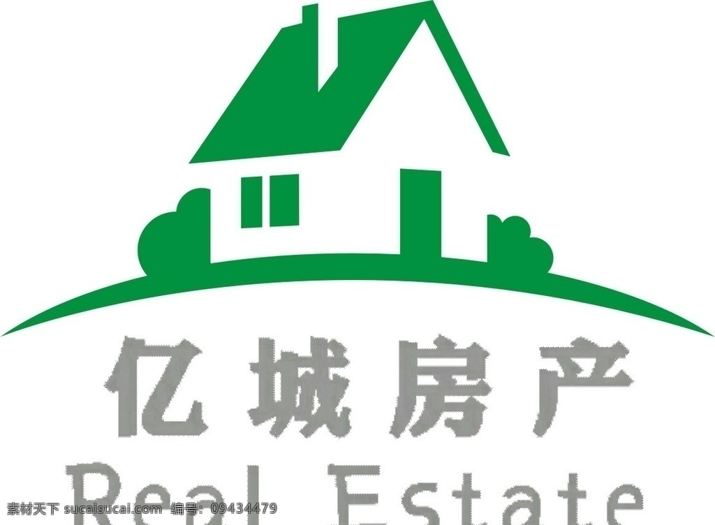 亿城房产 亿城 房产 有矢量图 有jpg 房地产 logo 标志图标 其他图标