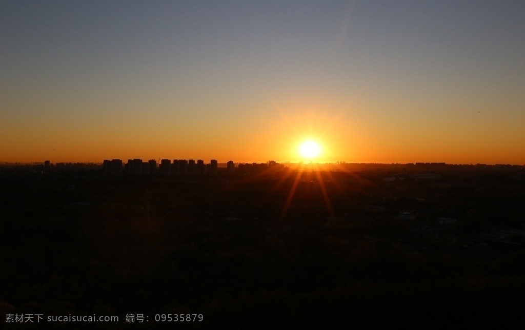 日出 清晨日出 北京日出 朝阳 城市朝阳 自然景观 自然风景