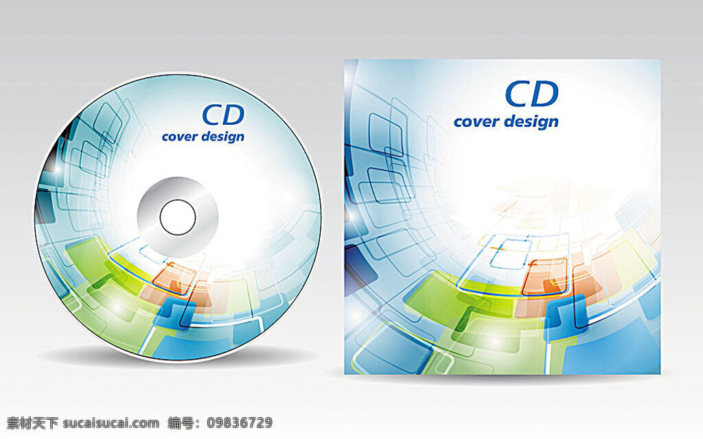 cd封面 cd包装盒 光盘包装 光碟包装 梦幻背景 时尚花纹 炫彩底纹 vi设计 矢量素材 白色