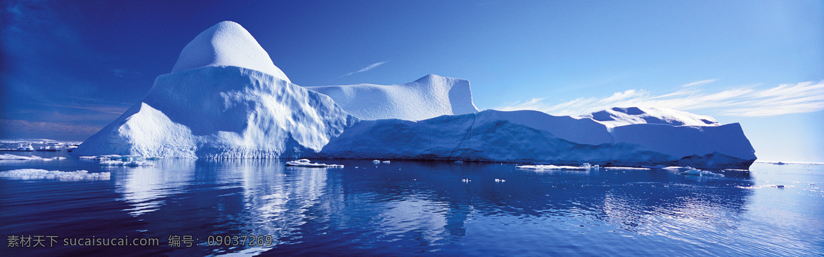 冰川 南极 北极 冰山 冰块 大海 白云 天空 海面 倒影 全景照片 高清照片 地理景观 冰河 自然风景摄影 自然风景 自然景观