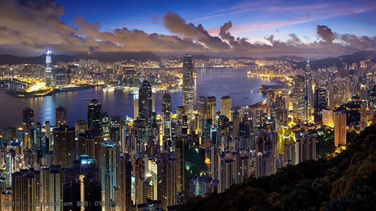 城市夜景 城市 夜景 江景 背景 商务背景 设计背景 摄影背景