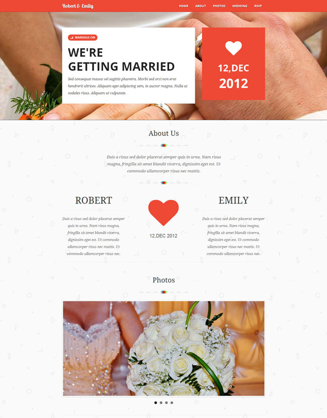 永 结 同心 婚恋 网站 html5 模板 婚礼策划 婚纱摄影 企业网站模板 网页素材 网页模板