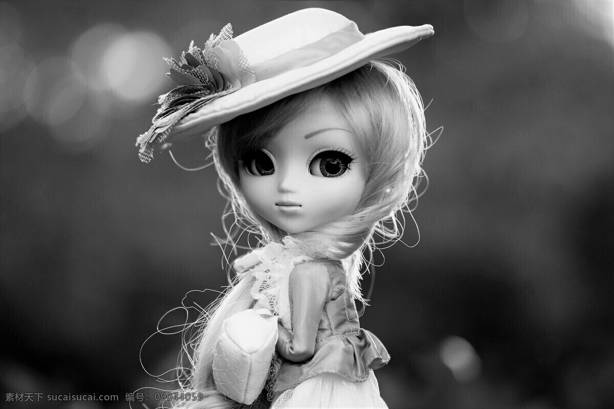 娃娃 甜蜜 小提琴 蓝色 童话 吸引力 女孩 颜色 芭比娃娃 温特斯 帽子 头发 可爱娃娃 美女 人物图库 其他人物