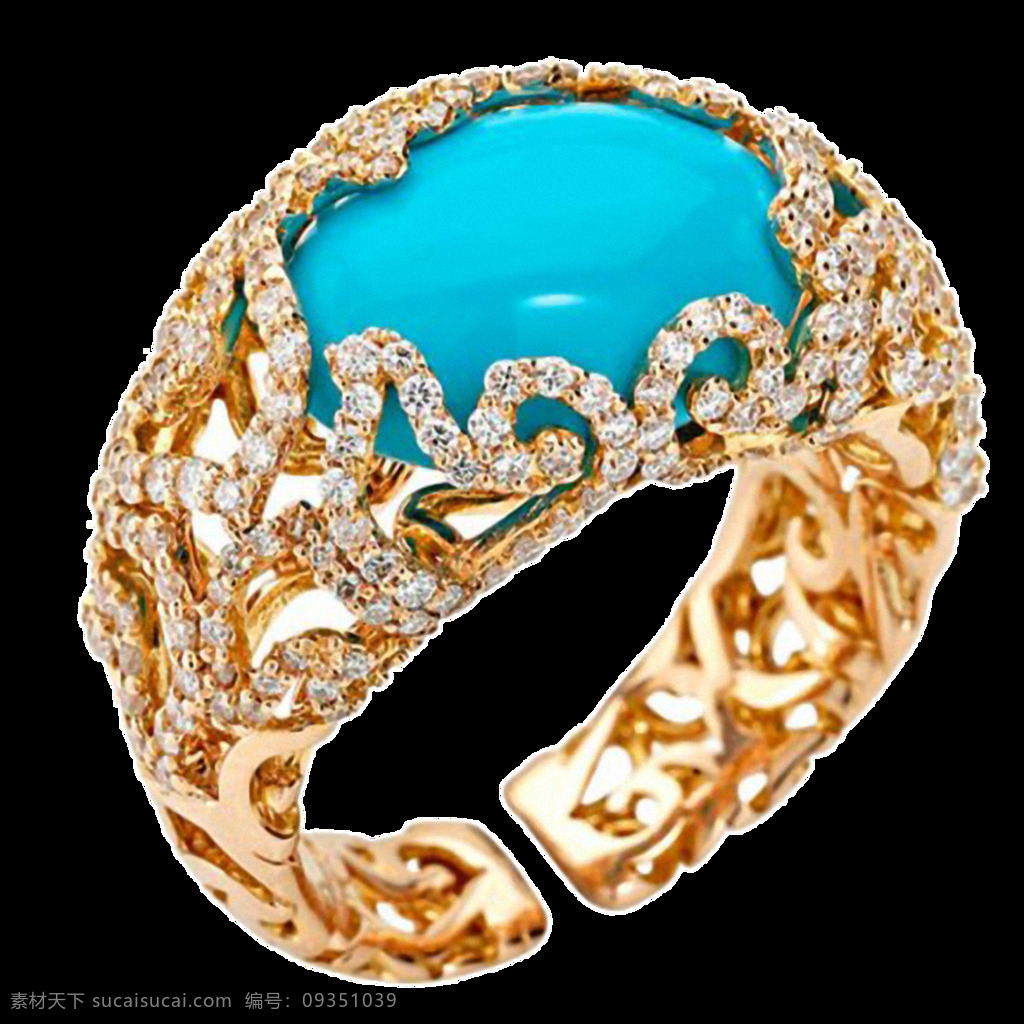 蓝色 宝石 黄金 戒指 免 抠 透明 黄金戒指 黄金宝石戒指 黄金首饰 广告