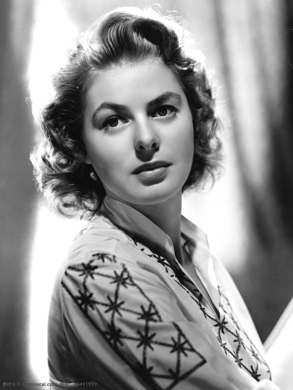 英格丽褒曼 人物图库 明星偶像 怀旧相片 明星 摄影图库 英格丽 褒曼 ingrid bergman 老艺术家