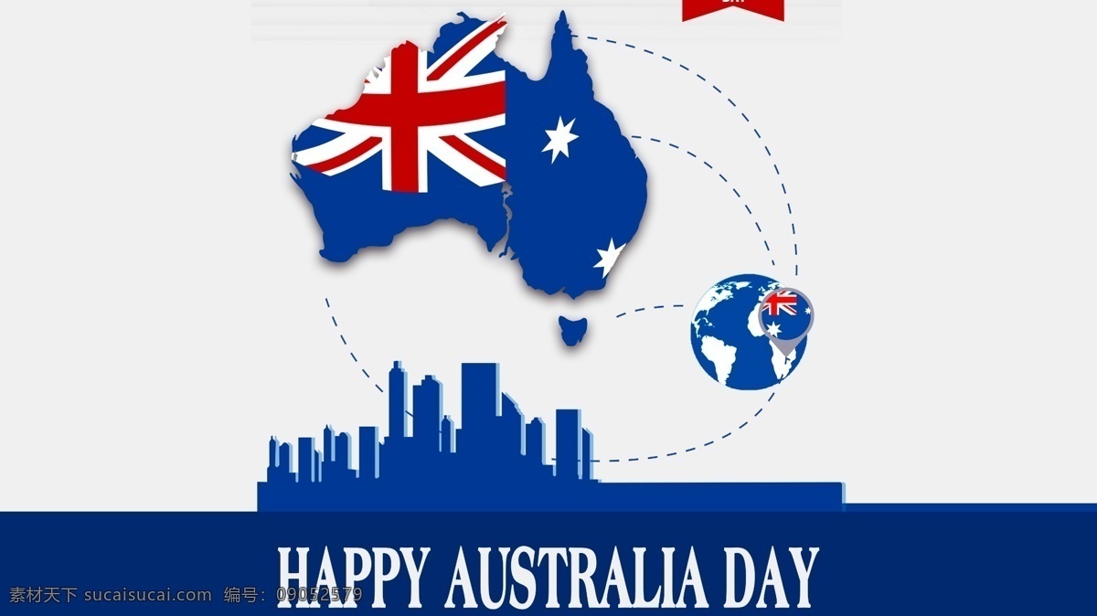 澳大利亚 澳大利亚地图 澳大利亚海报 澳洲 白色