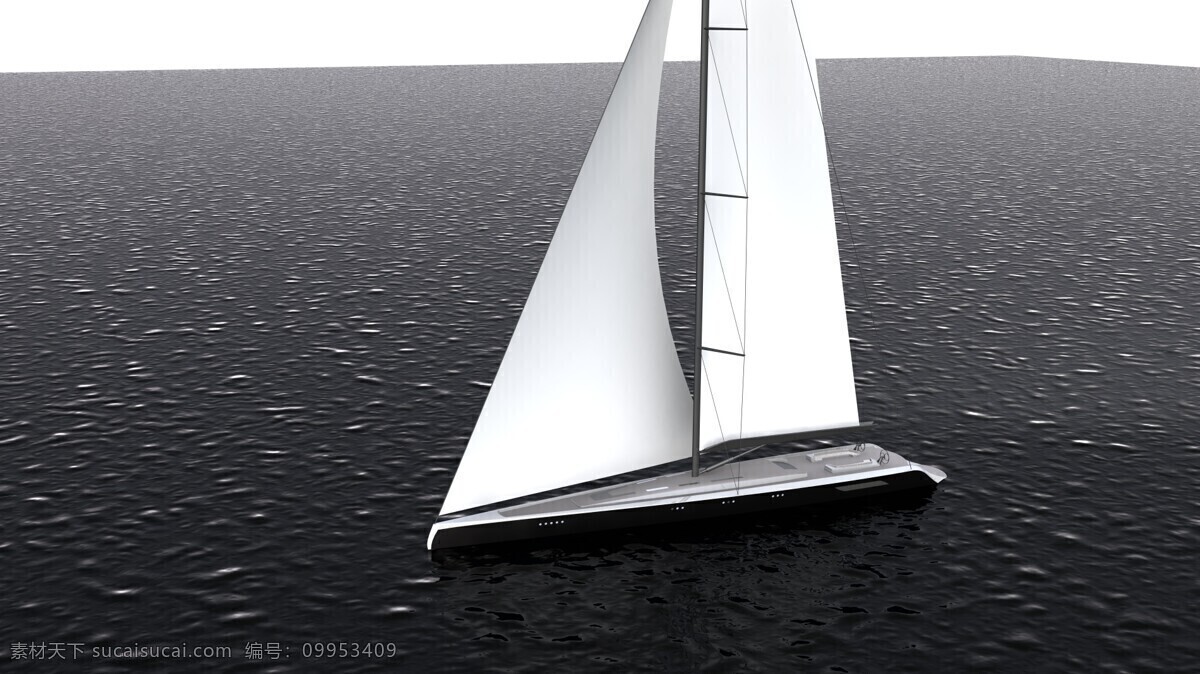 帆船 游艇 帆 海军 豪宅 体育 sailyacht 3d模型素材 建筑模型
