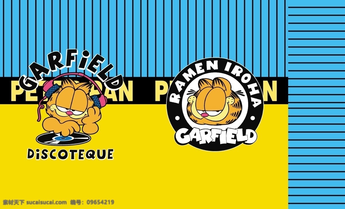 加菲猫图片 加菲猫 条子 卡通 动漫 字母 动漫动画 动漫人物