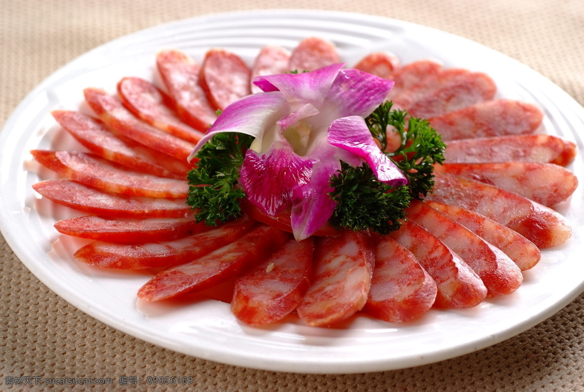 腊味香肠 菜品 美食 菜品高清图片 摄影图 传统美食 餐饮美食