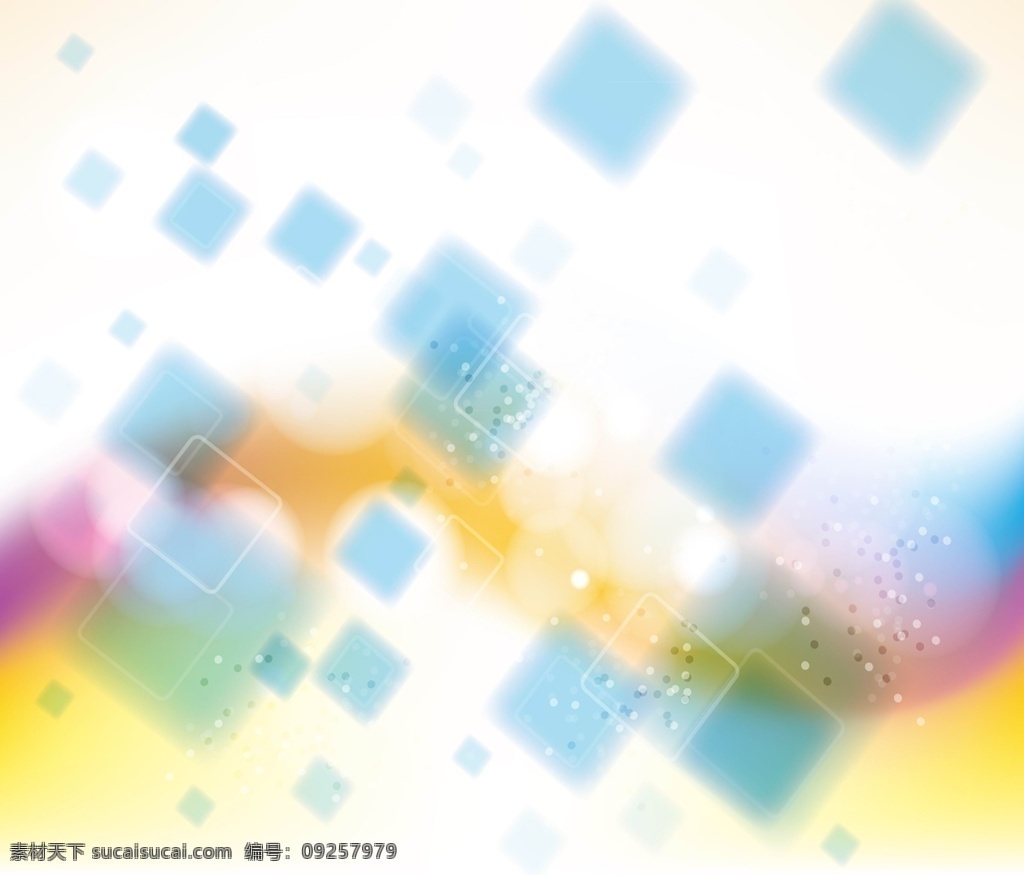 矢量 彩色 柔美 光晕 背景图片素材 曲线 彩色光斑 炫影背景 柔美光带 矢量图 花纹花边