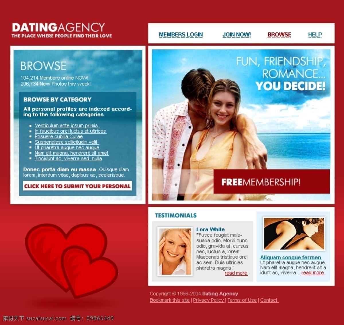 情侣 生活 记载 欧美 模板 网页模板 网页素材 网页代码