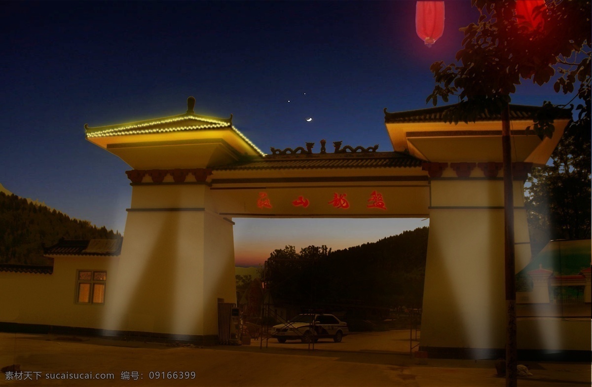 夜景 亮化 分层 源文件 夜景亮化 广场亮化 草坪灯 日景转夜景 家居装饰素材 灯饰素材