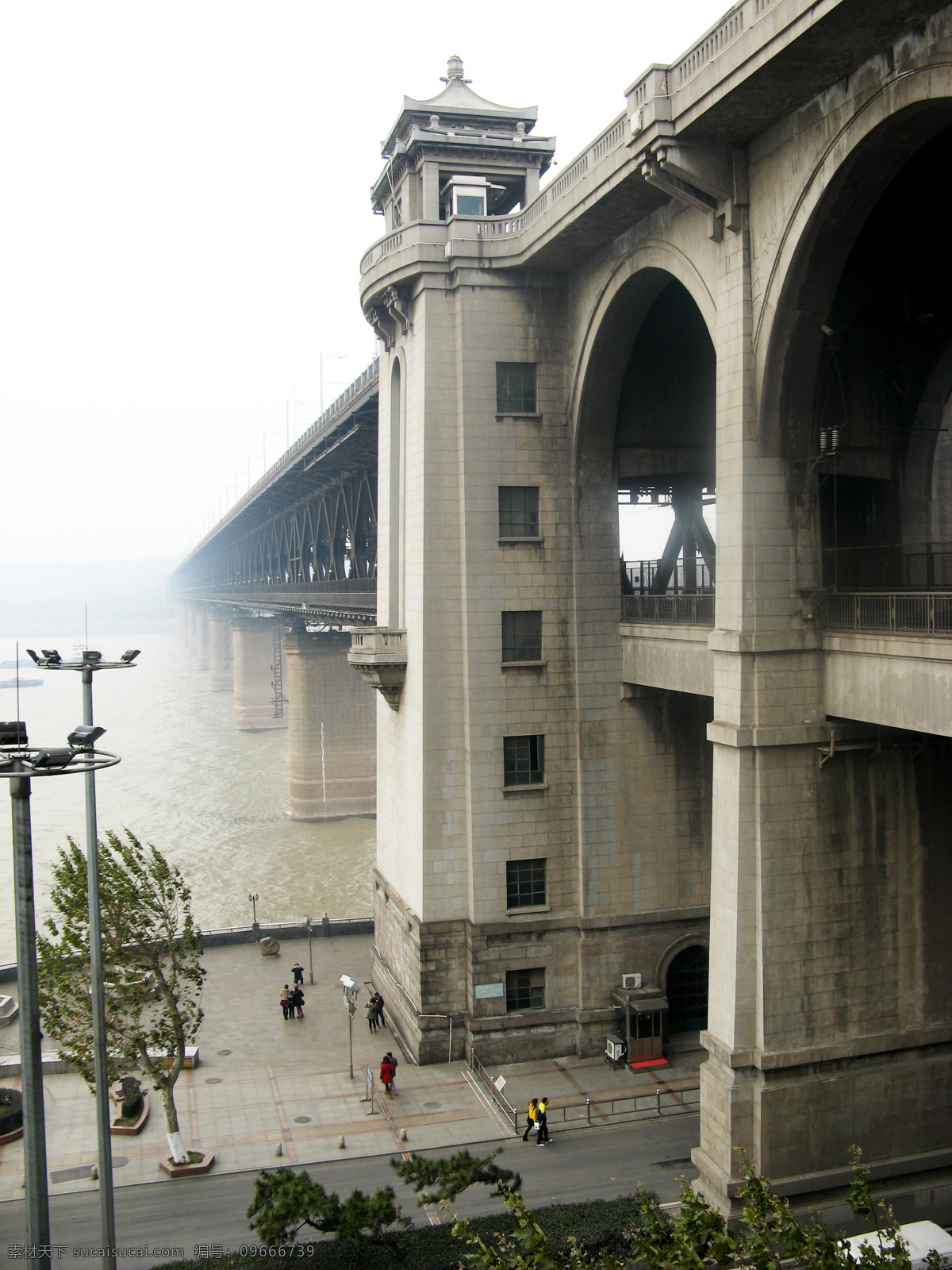 武汉长江大桥 武汉 长江大桥 老建筑 五年计划 桥梁 旅游摄影 国内旅游 白色