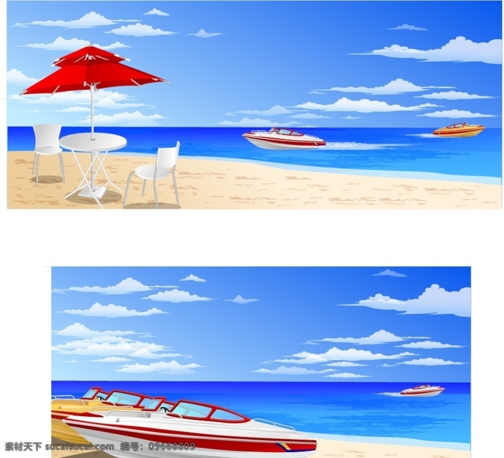 海边 沙滩 潜艇 海边儿风景 蓝色星空 海景矢量 海景 船只 太阳伞 遮阳伞 凳子 椅子 椰子树 蓝天白云 青山绿水 海水 树木 场景素材 动漫 动画场景 游戏场景 卡通漫画 手绘动漫场景 卡通人物 春天场景 手绘春天 卡通动漫 梦幻动漫场景 彩绘 插画 动漫动画 风景漫画