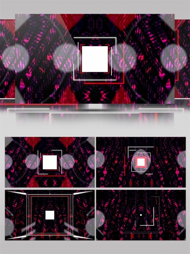 红色 光束 舞台 动态 视频 激光 动感 手机壁纸 光斑散射 视觉享受