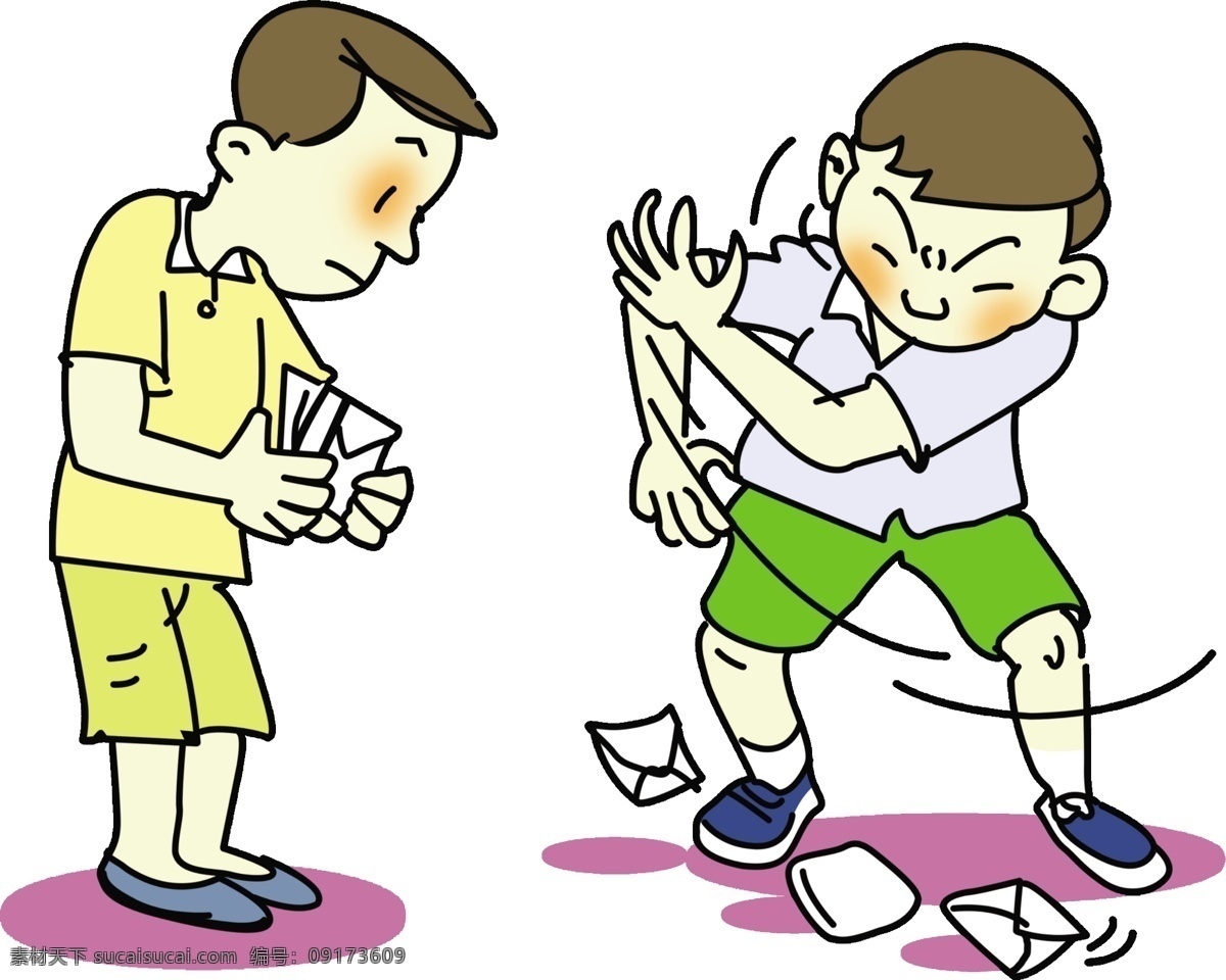 传统童玩项目 项目介绍 打弹弓 滚铁环 打弹子 跳绳 跳房子 扇吧唧 摔纸宝 漫画人物 分层 源文件