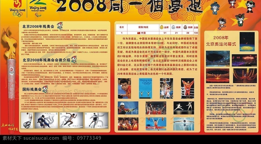 残奥会 展版 宣传 同一个梦想 残奥 残奥标志 奥运 版报 学校 残奥会吉祥物 矢量图库