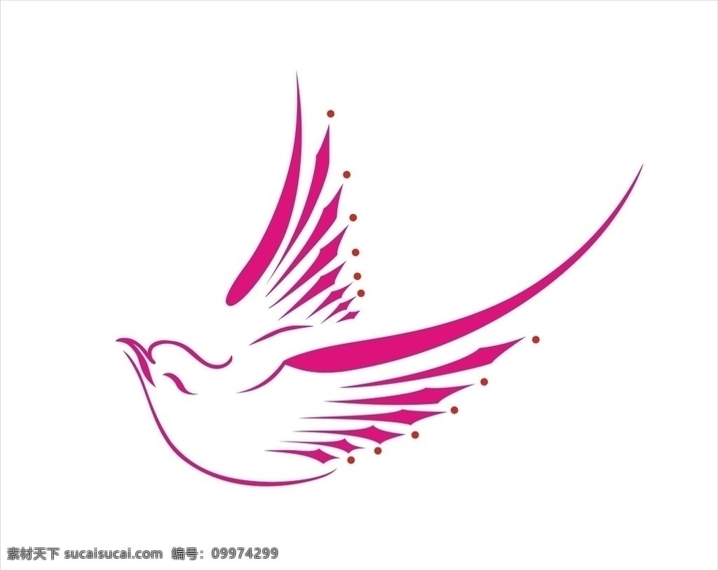 云雀 鸟儿 欢快 矢量 飞翔 优美 快乐 鸟类 生物世界