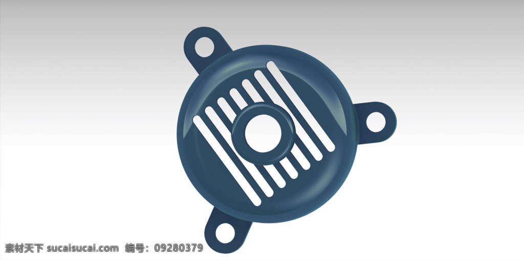 电机 端盖 航空 航天 汽车 机 3d模型素材 建筑模型