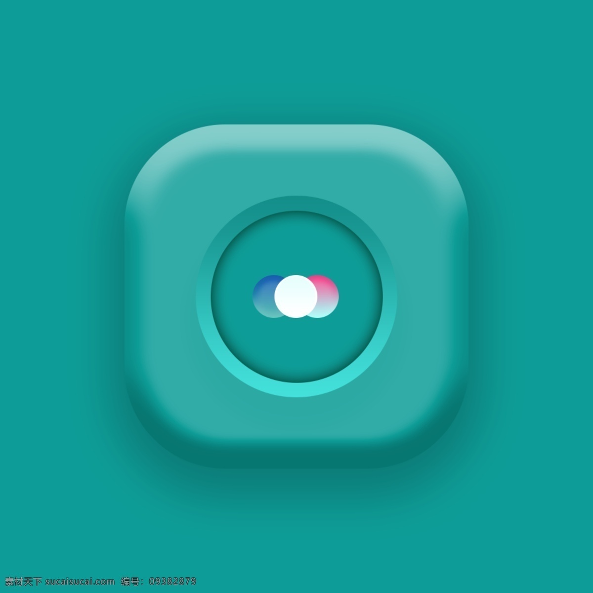 icon图标 icon 图标 立体音乐开关 标志 按钮