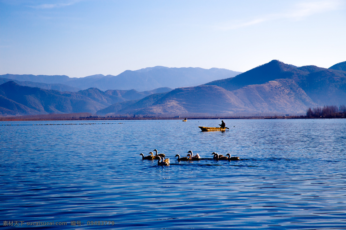 美丽 泸沽湖 风景