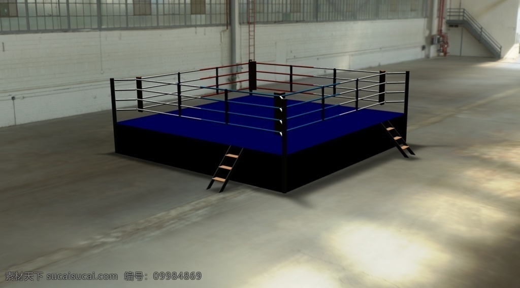 拳击 场 3dprintshow 3d模型素材 其他3d模型