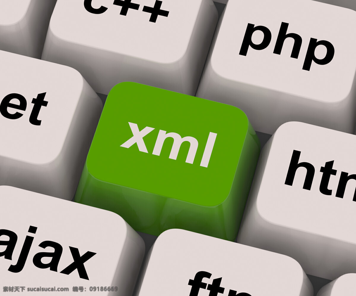 扩展 标记 语言 xml 编程 键 显示 白色