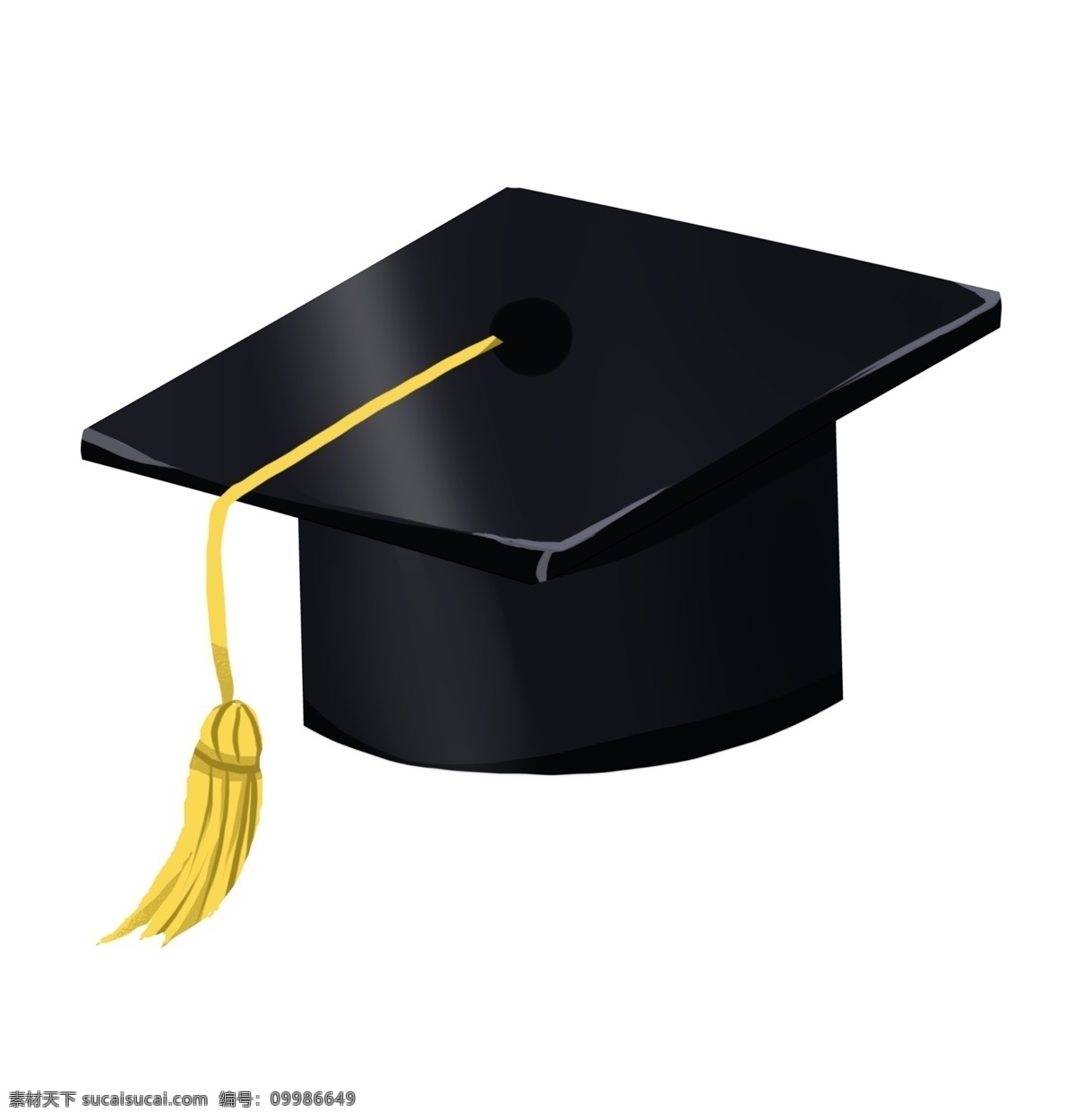 黑色 博士帽 装饰 学位 学习