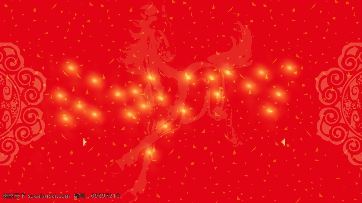 闪亮 金色 光点 广告 背景 中国风 喜庆 红色背景 星星 星点 金点 金光