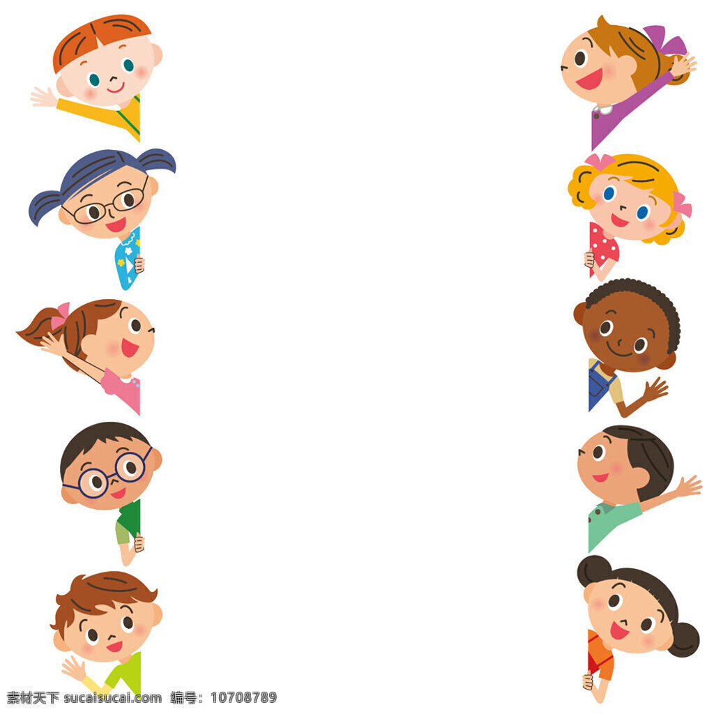 卡通人字幕版 卡通小人 幼儿园 字母表 孩子的 宝宝 动漫动画 动漫人物
