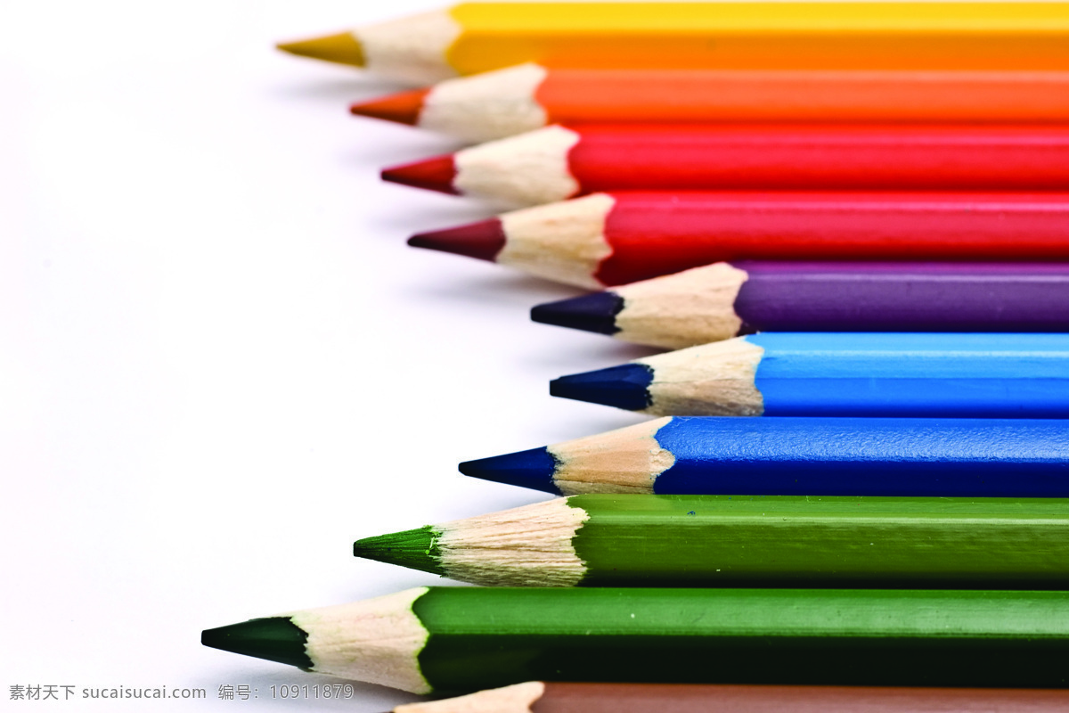 彩色铅笔素材 铅笔 铅笔摄影 铅笔素材 彩色铅笔 铅笔屑 颜色 色彩 彩色 广告素材 底纹背景 办公学习 生活百科 白色