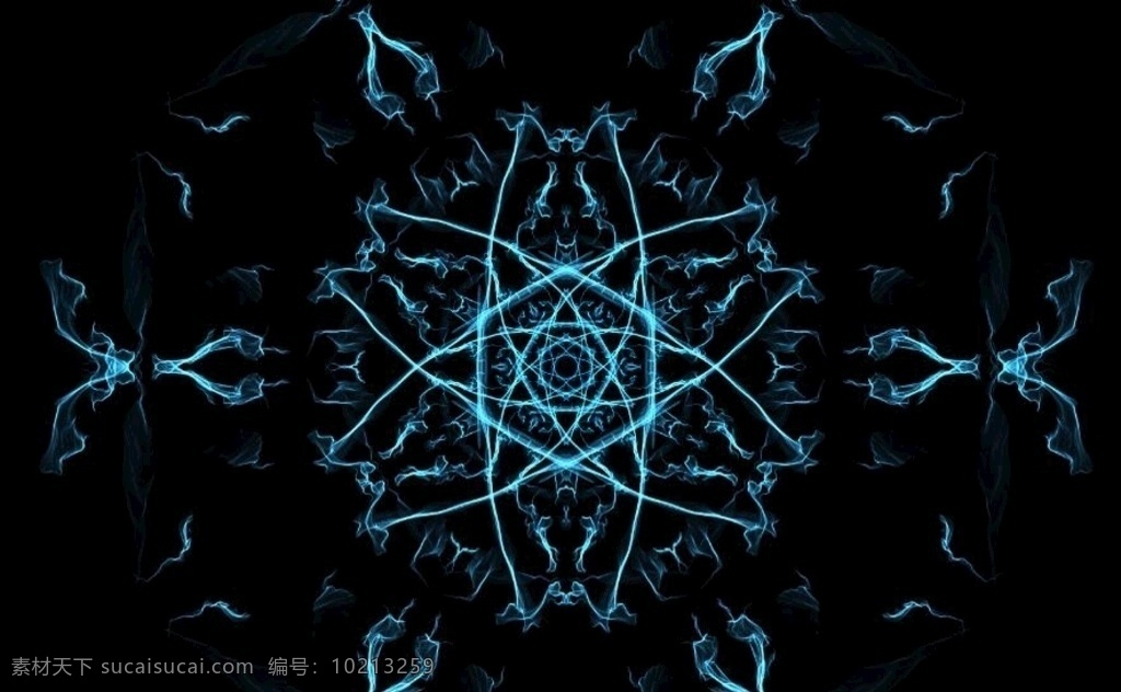 魔法圣痕玖型 魔法 圣痕 极光 酷炫 动感 炫彩 神秘 纹样 黑色背景图 底纹边框 背景底纹