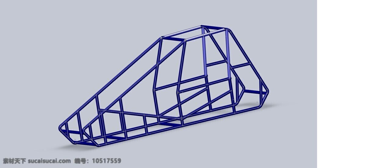 冲刺 框架 汽车 体育 玩具 3d模型素材 其他3d模型