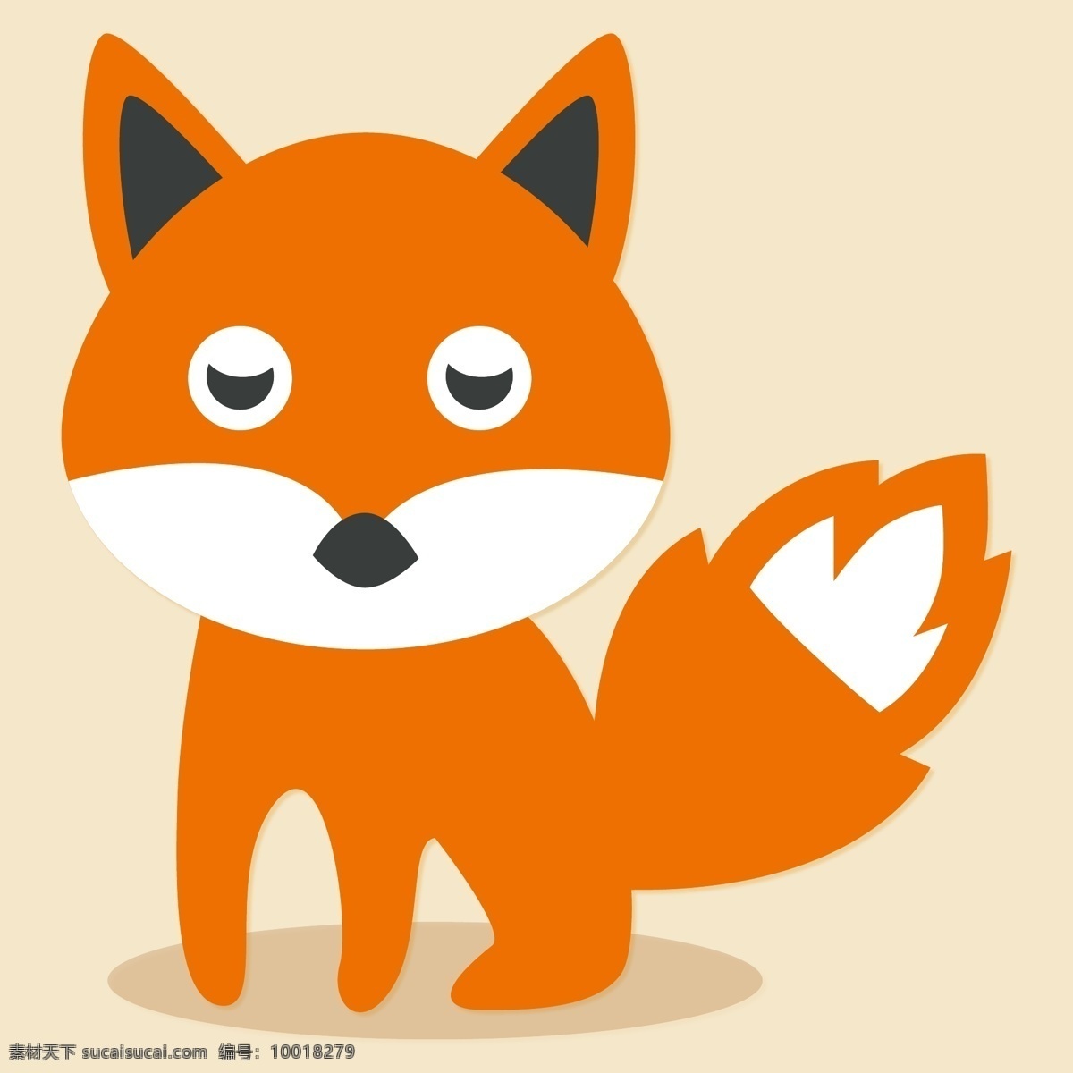卡通 狐狸 矢量 卡通狐狸 矢量素材 卡通素材 矢量图 动物