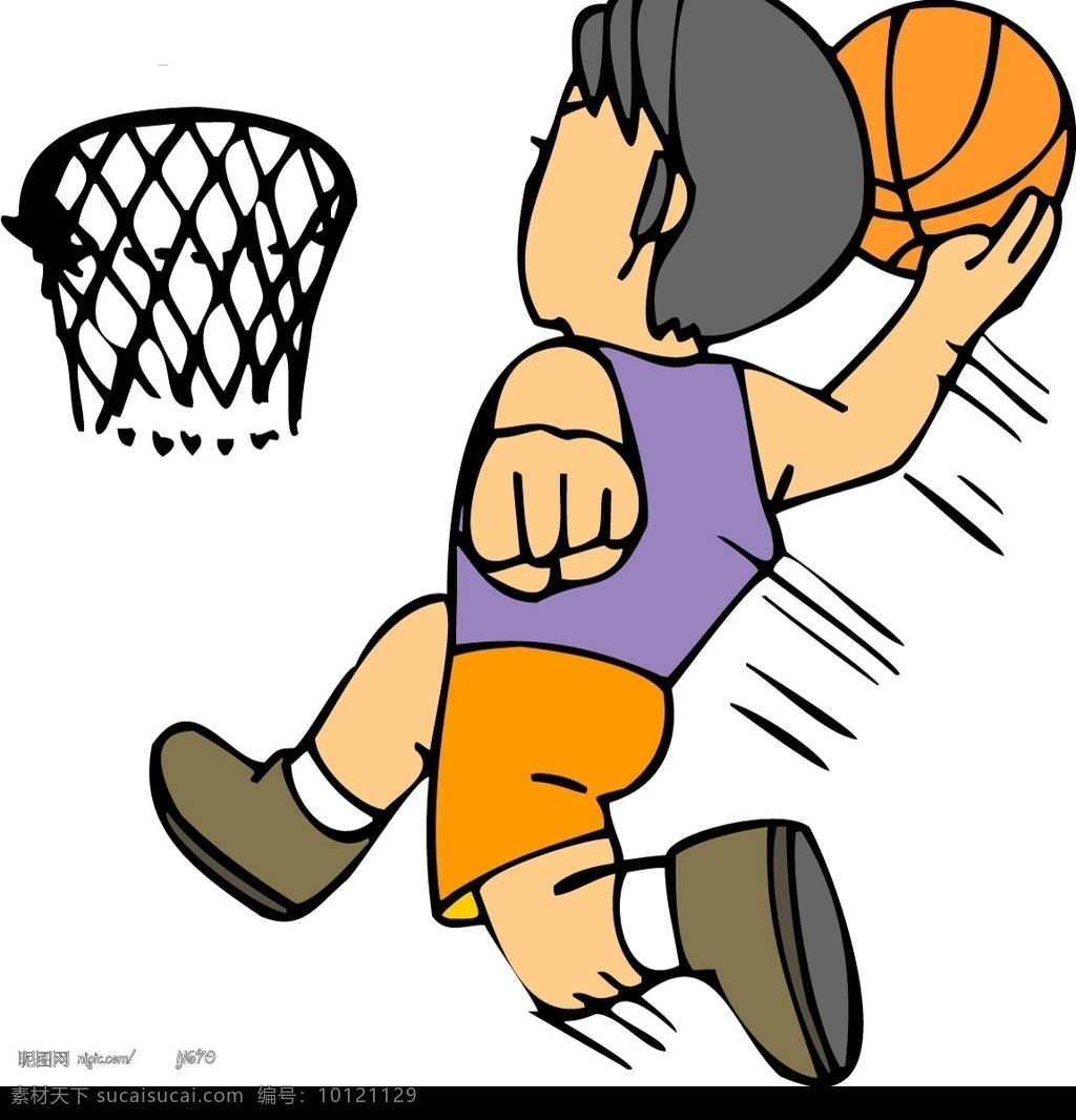 卡通 nba 卡通篮球动作 文化艺术 体育运动 卡通矢量 矢量图库
