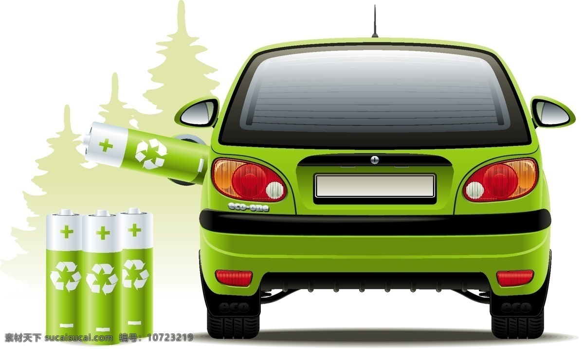 环保汽车 汽车 环保 轿车 卡 绿色 节能 环境保护 清洁能源 低碳生活 节能减排 保护环境 矢量 背景 底纹 底纹背景 底纹边框 交通工具 现代科技